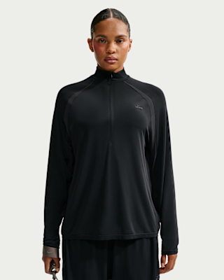 NikeSKIMS Stretch Knit Women's 1/2-Zip Long-Sleeve Top. Nike LU